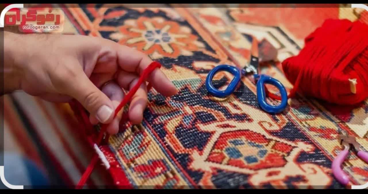 نمونه کار قالیشویی زعفرانیه