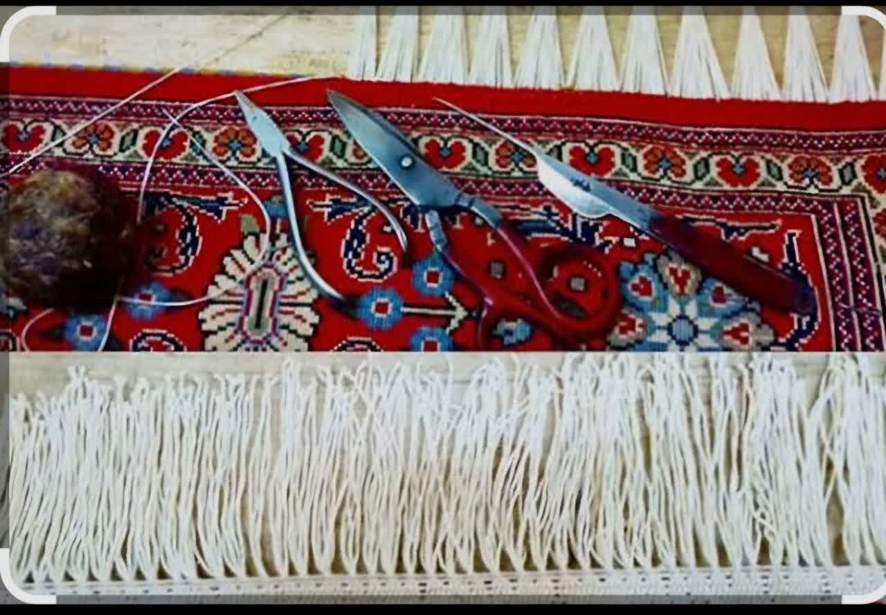 فرش لول شده آماده تحویل