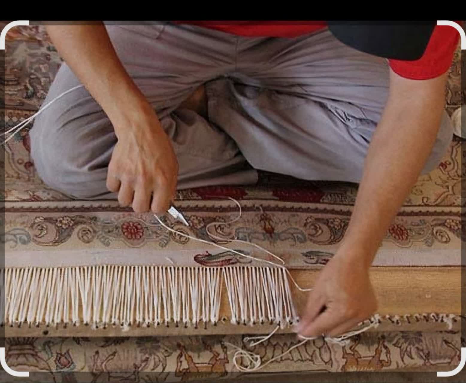 ترمیم و رفوگری تخصصی فرش